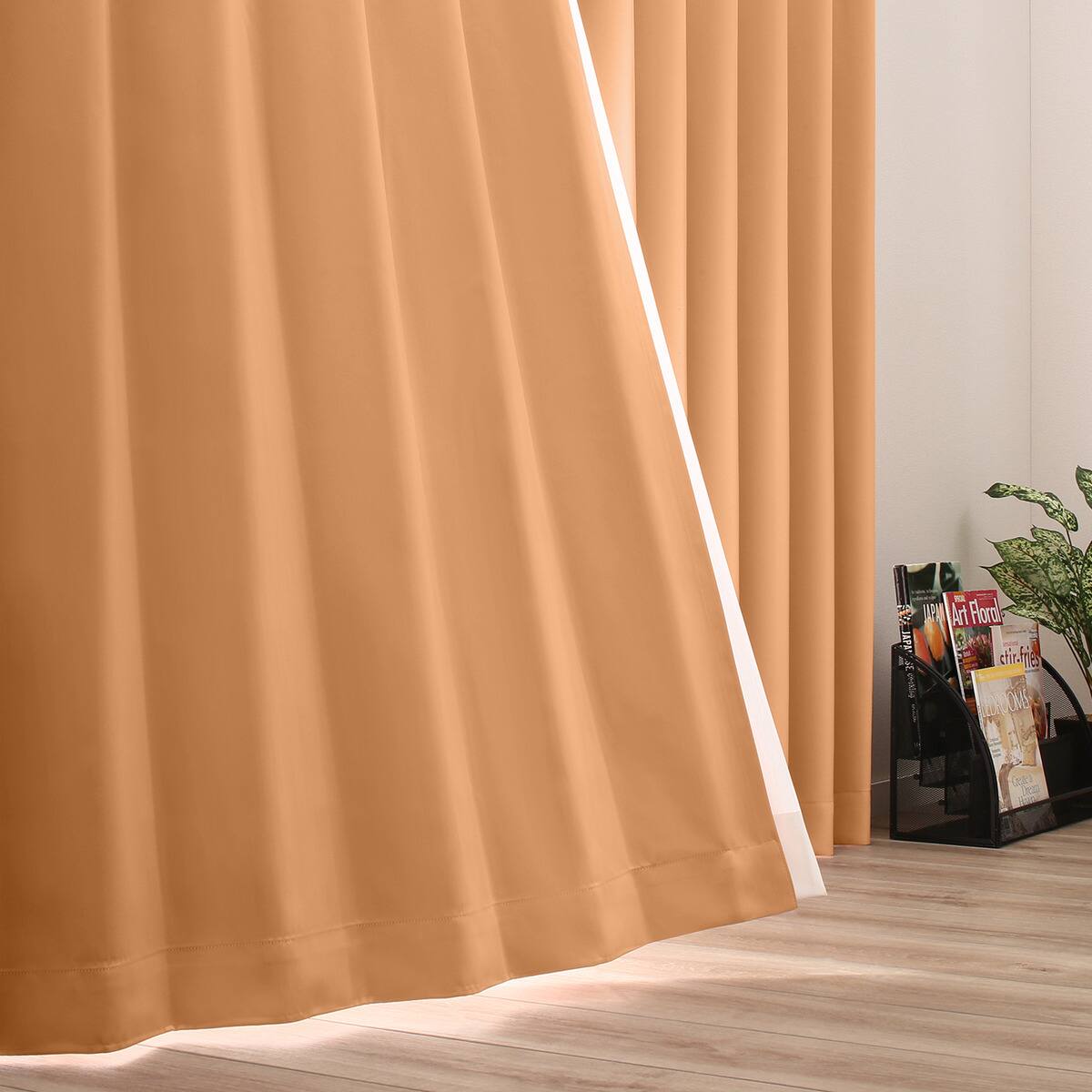 楽天市場】遮光1級・遮熱・防炎・156サイズ・44色カーテン オレンジ