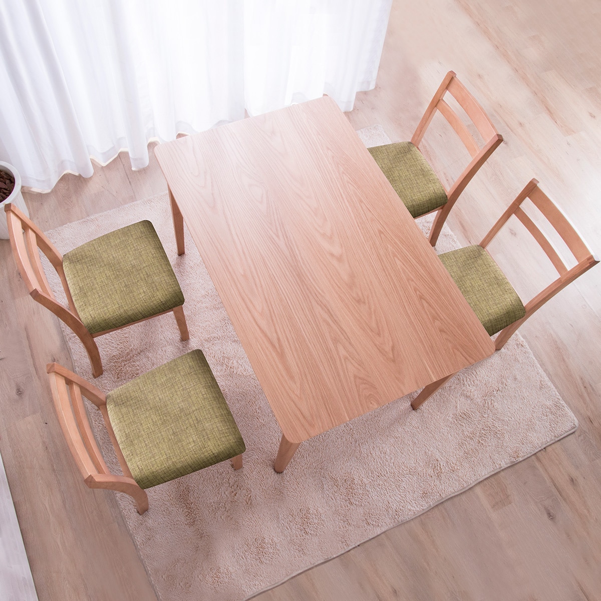 楽天市場】ダイニングテーブル5点セット (DT CLS 120×75cm DC PRT