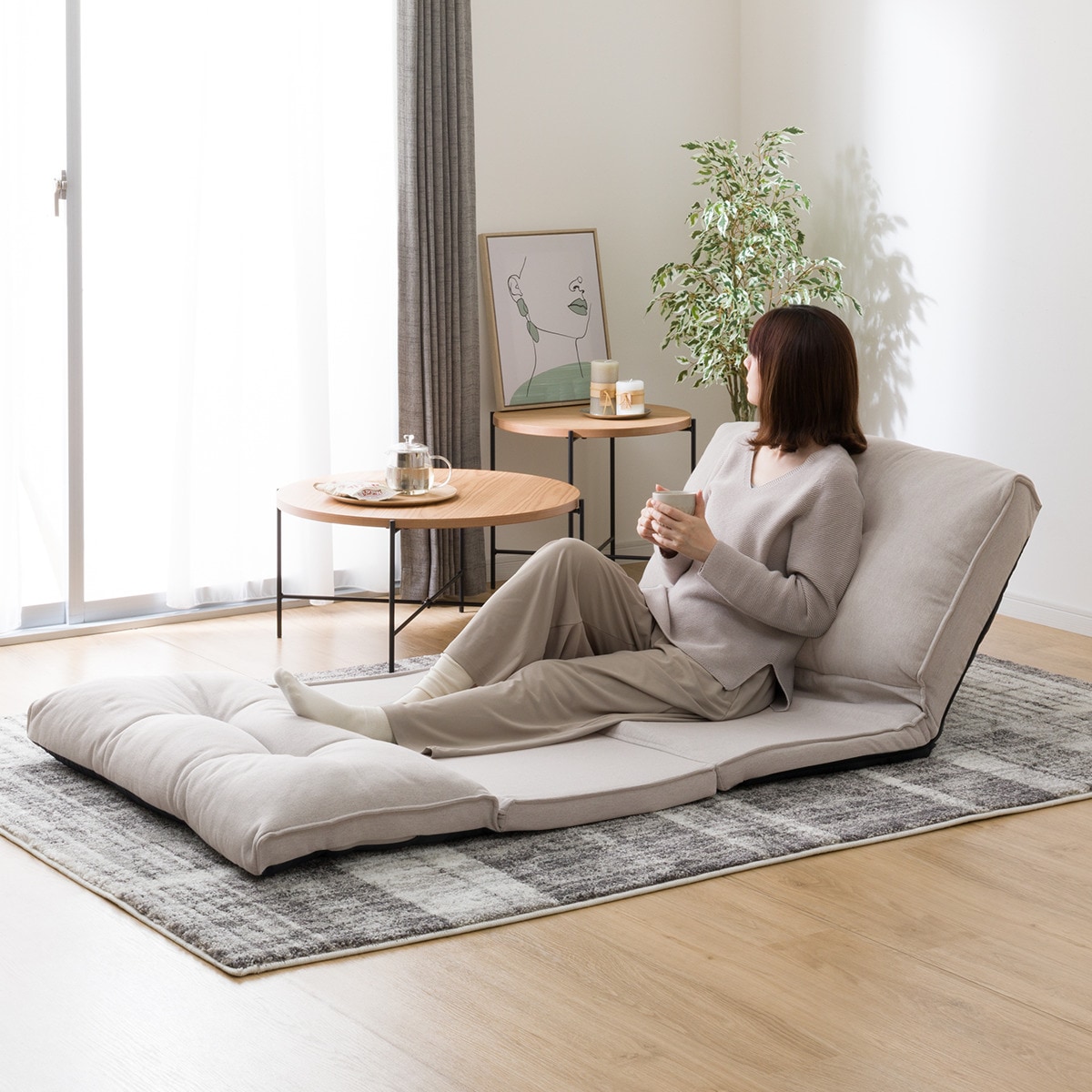 楽天市場】カジュアルソファ (CS-N02KID MO) ニトリ 【玄関先迄納品