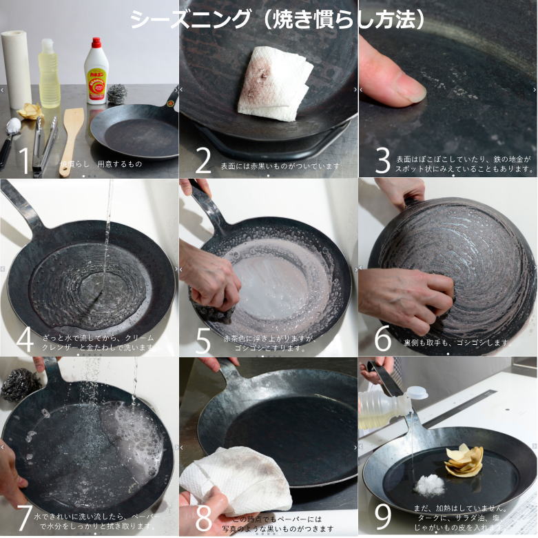 楽天市場】TURK ターク CLASSIC クラシックフライパン 4号 24cm