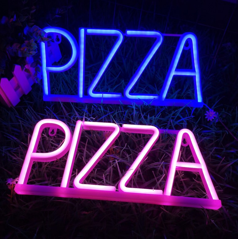 楽天市場】PIZZA看板 ピザ看板 ネオン管 アメリカン アンティーク