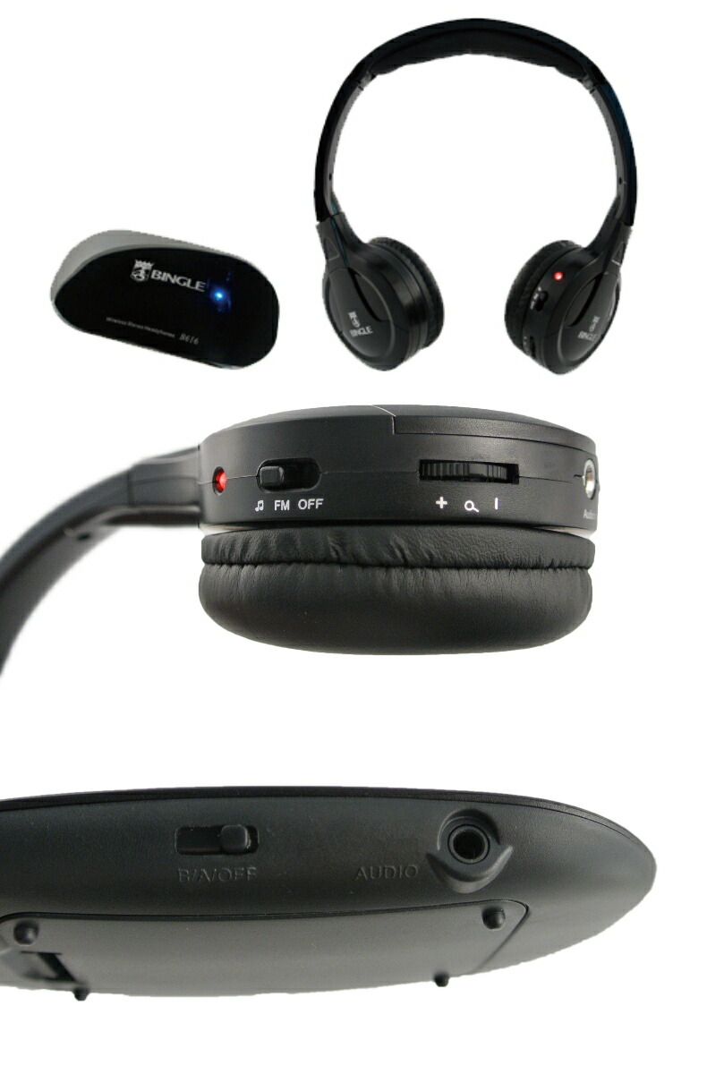 楽天市場】ワイヤレス ヘッドホン コードレスヘッドフォン 楽々聴く