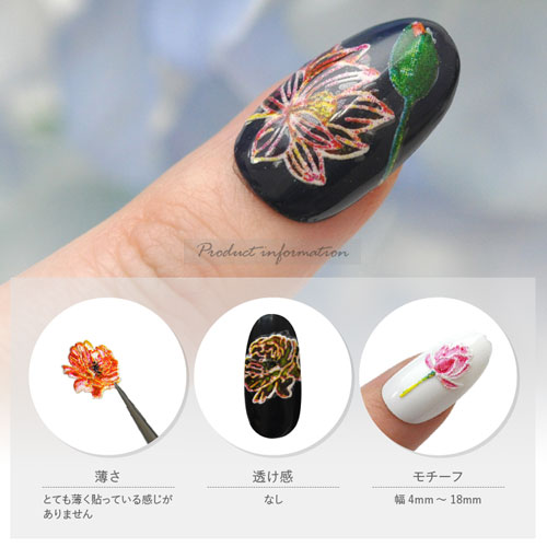 楽天市場】【全品半額coupon事前配布中】ネイルシール フラワー