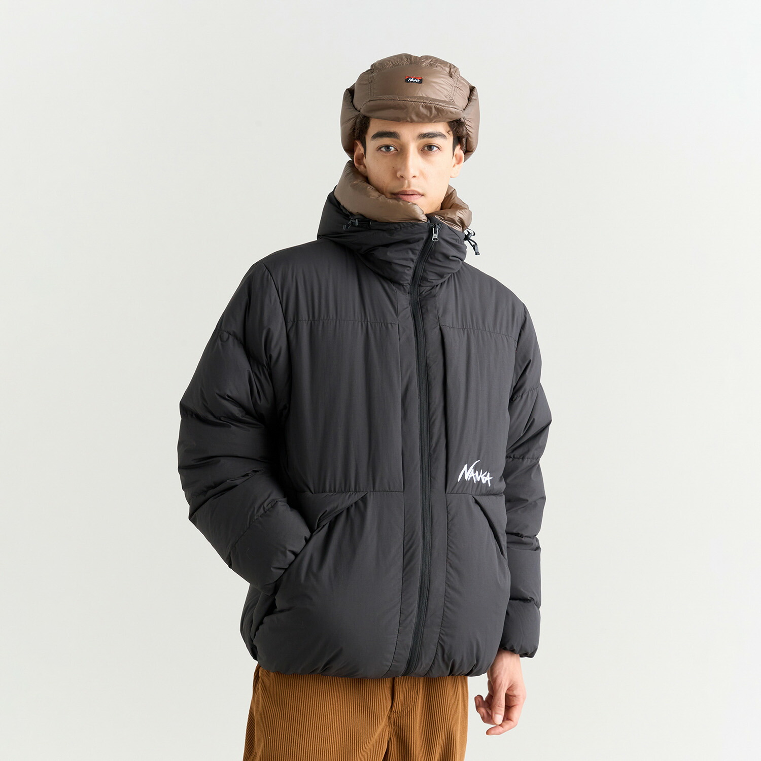 MUNSINGWEAR】新品 ハイブリッドニットダウンジャケット メンズ3L