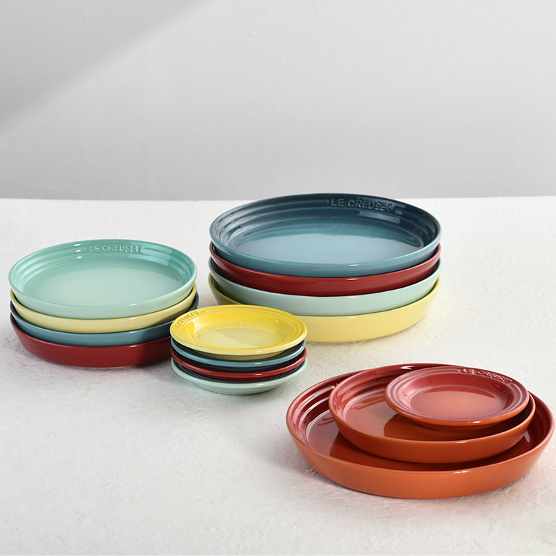 楽天市場】Le Creuset ル・クルーゼ ミニプレート 5枚入り レインボー