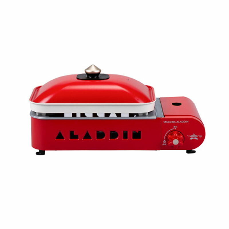 楽天市場】アラジン ポータブル ガス ホットプレート プチパン レッド