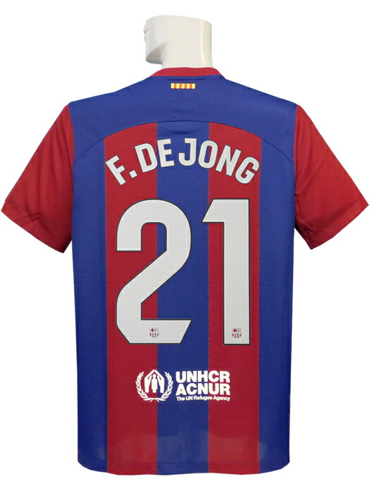 楽天市場】(ナイキ) NIKE/23/24バルセロナ/ホーム/半袖/デ・ヨング