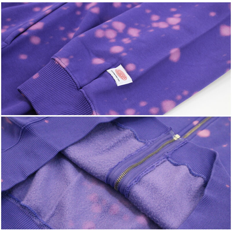 楽天市場】パラグラフ paragraph CORNER SHOP BLEACH PAINT ZIP-UP