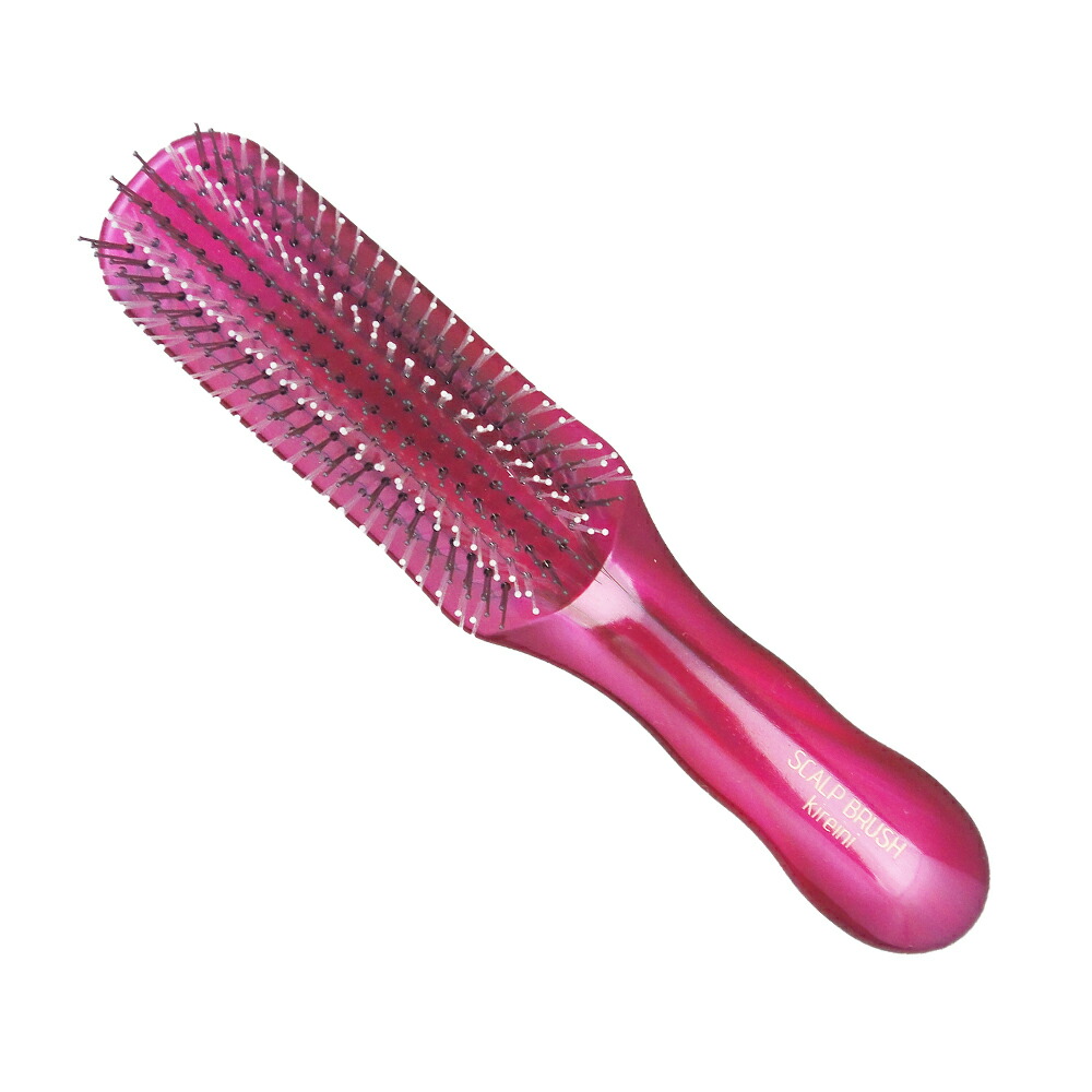 楽天市場】スカルプブラシ キレイニ レギュラー(ピンク) ソフト(ローズ