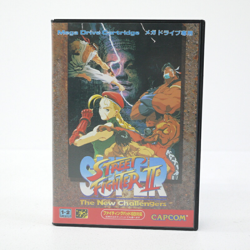 楽天市場】【中古】スーパーストリートファイター2 メガドライブソフト