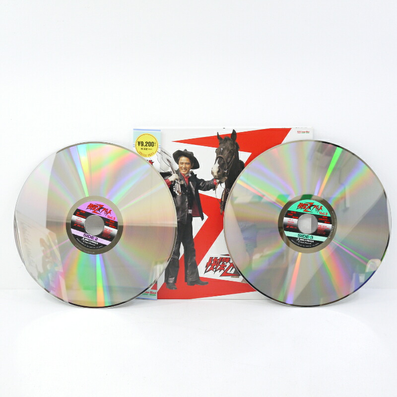 楽天市場】【中古】快傑ズバット Vol.1～Vol.4LD レーザーディスク