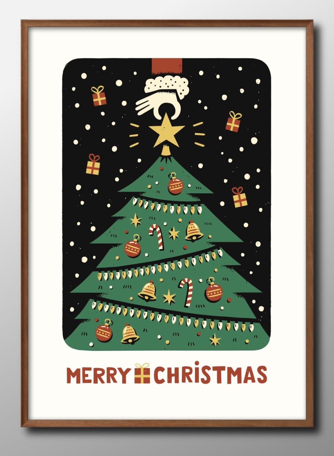 楽天市場】クリスマス ツリー Xmas A3 サイズ ポスター アート