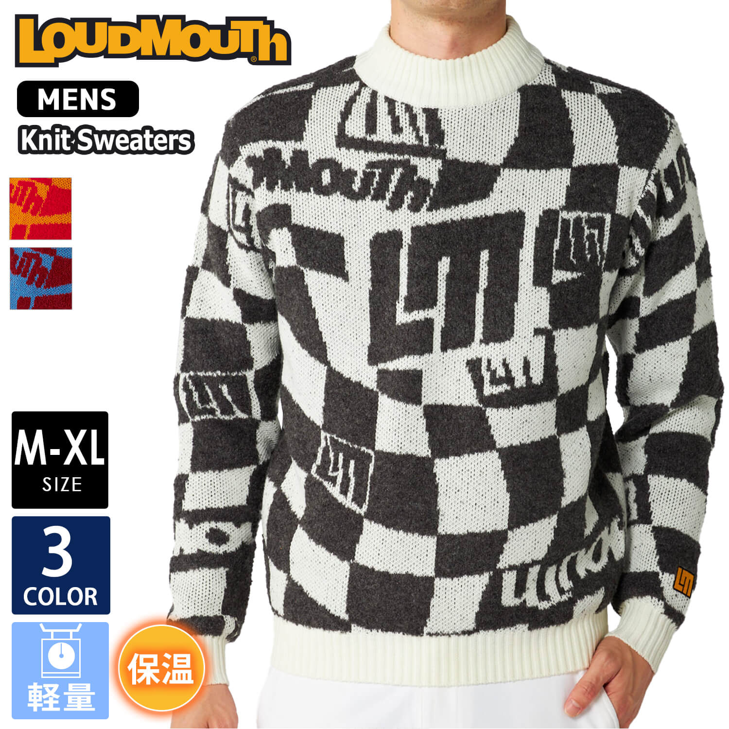 楽天市場】【在庫売り尽くし!】 ラウドマウス ゴルフウェア メンズ