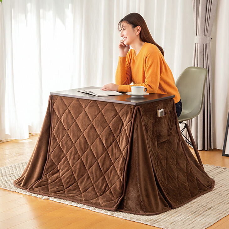 楽天市場】こたつ 一人用 セット こたつテーブル こたつ布団 2点セット