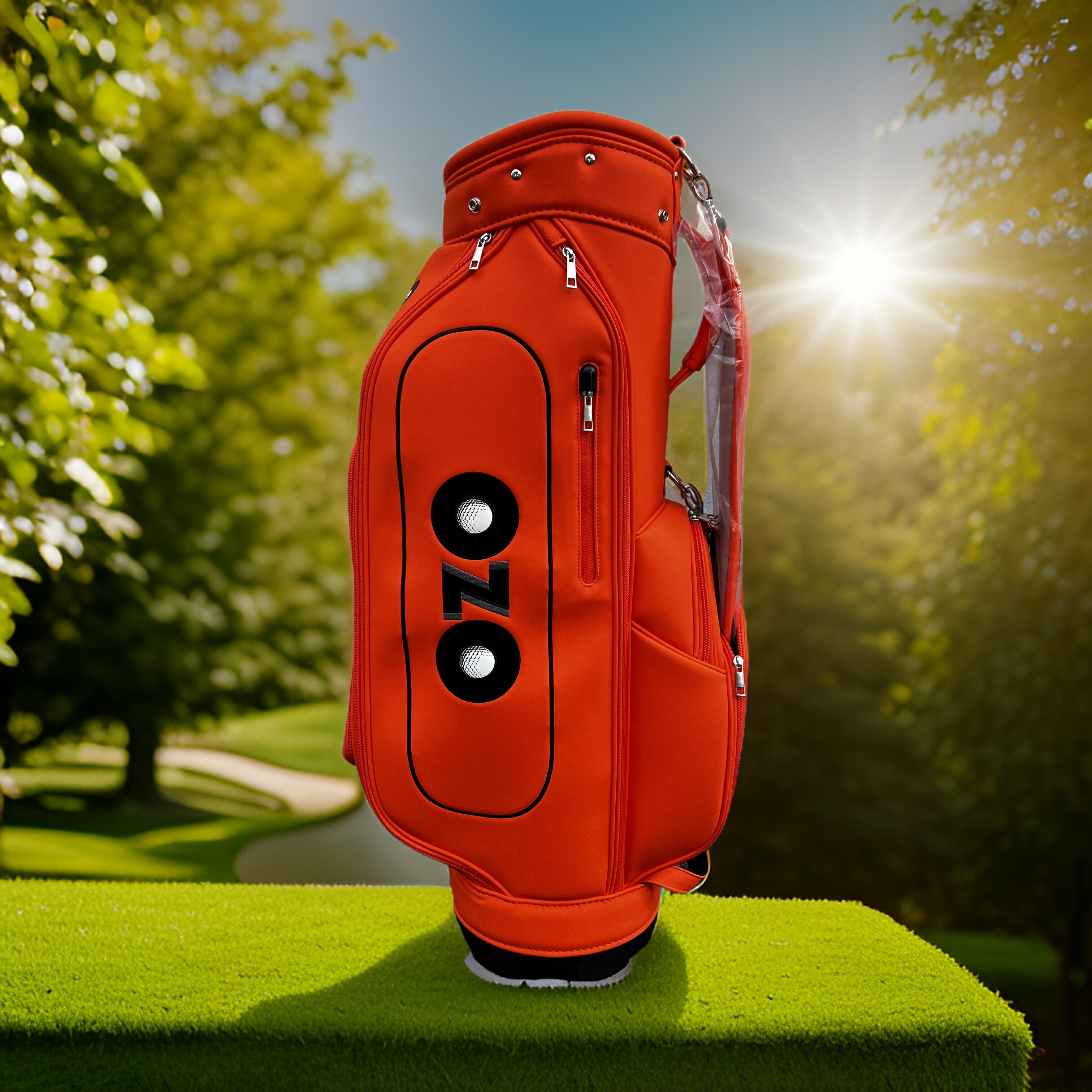 楽天市場】オレンジ（キャディバッグ｜バッグ・ケース）：ゴルフ