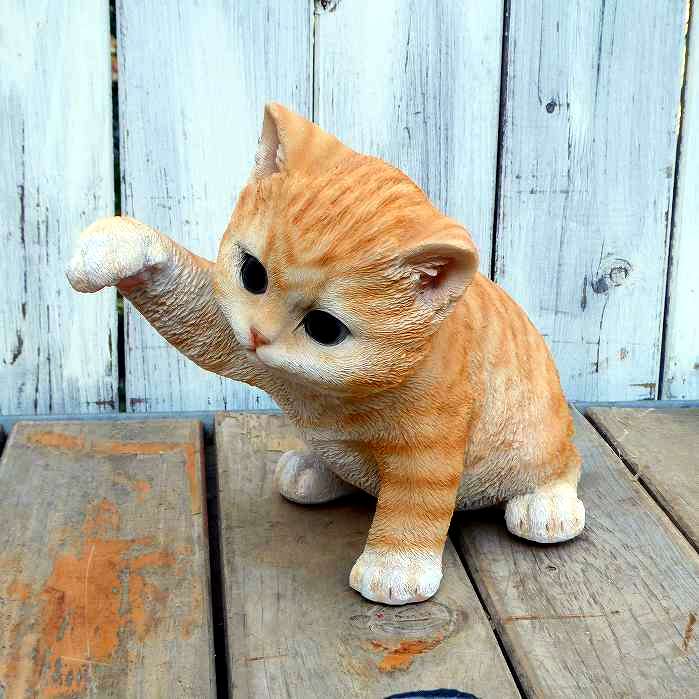 楽天市場】本物そっくりリアルでかわいい猫パンチする猫