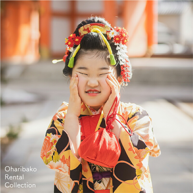 NA108アンティーク子供着物七五三正絹綺麗着丈72センチ裄丈36センチ