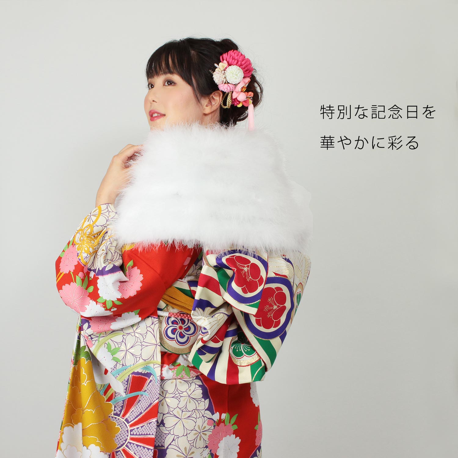 楽天市場】【スーパーSALE！全品ポイント2倍】成人式 ショール 振袖