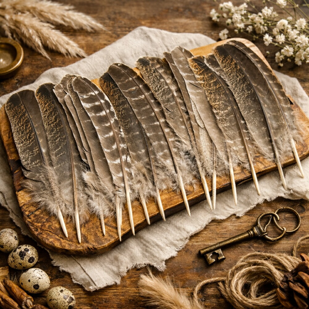 楽天市場】天然七面鳥の羽根 鳥の羽根 スマッジング パロサント