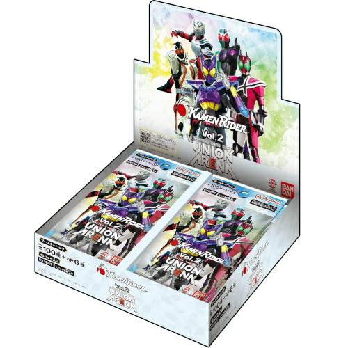 バンダイ UNION ARENA ブースターパック 仮面ライダー Vol.2 EX12BT