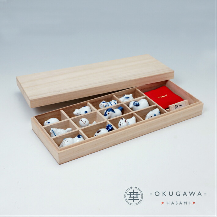 楽天市場】[送料無料]【えとせとら】置物セット(座布団・立札付