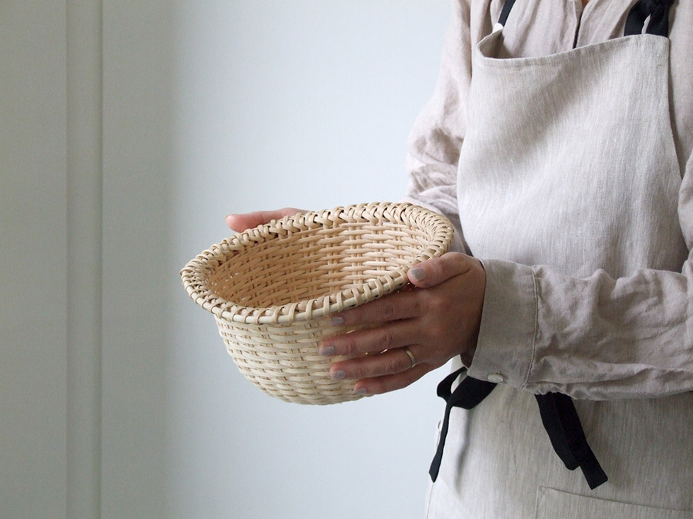 楽天市場】福島奥会津編み組細工マタタビ米研ぎざる 2-5合用 仁一さん