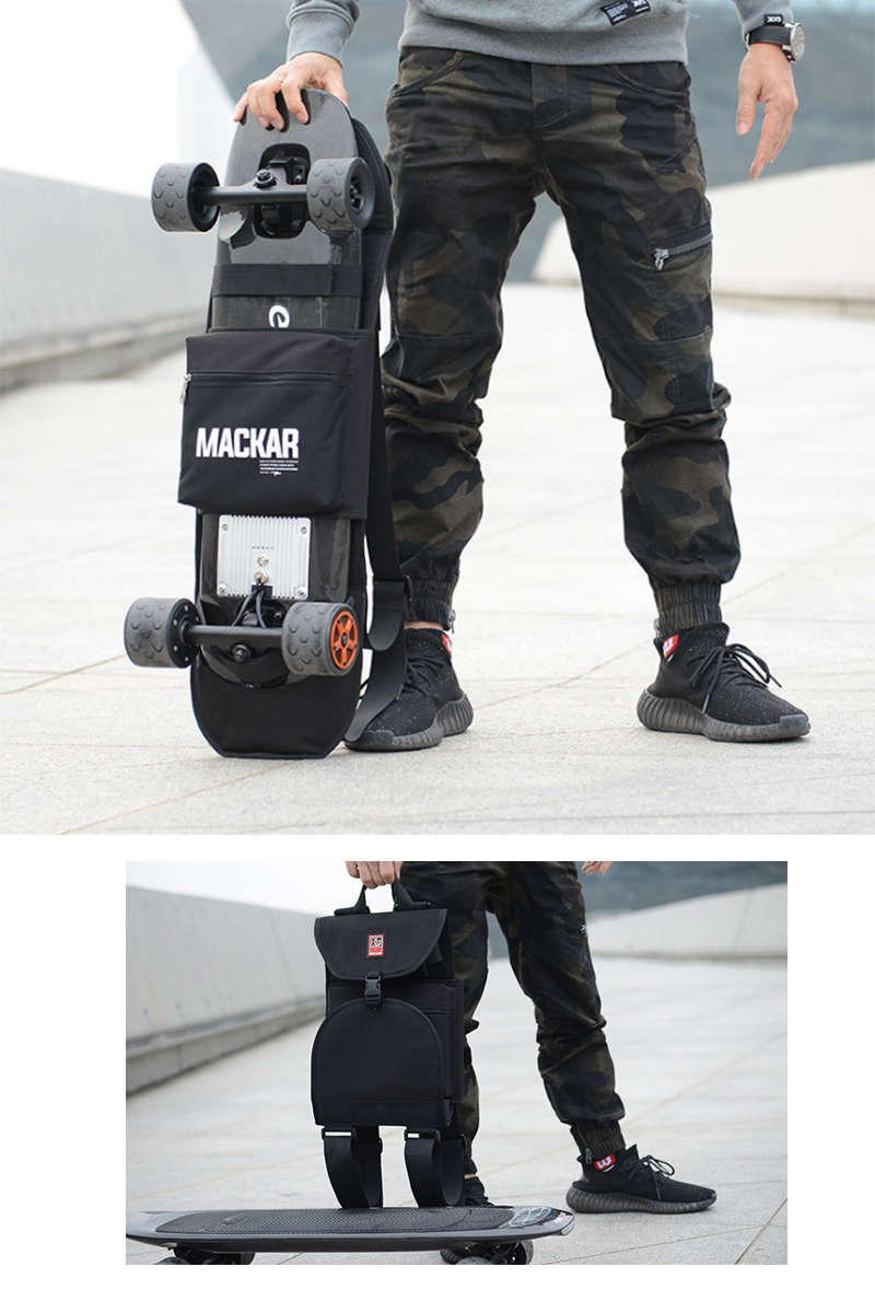 楽天市場】【全品ポイント15倍】ブラック スケートボード バッグ