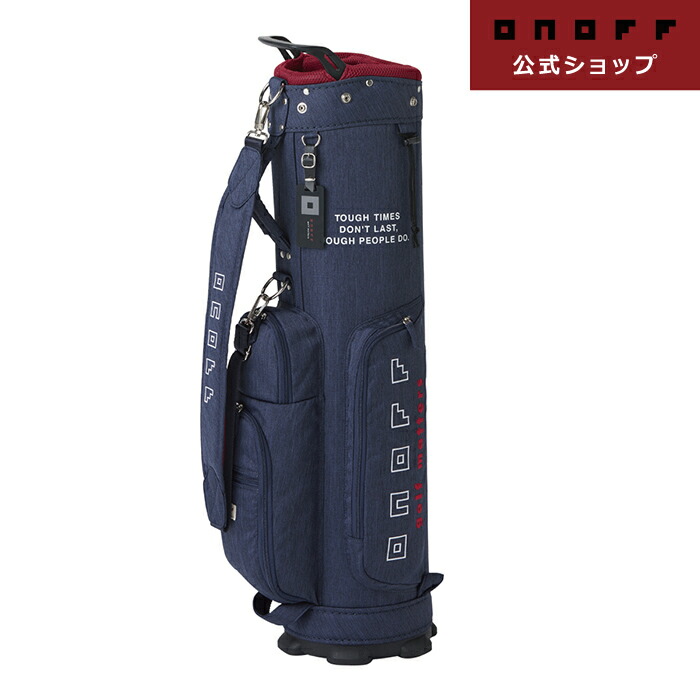 楽天市場】【オノフ】キャディバッグ OB1225 7型 杢調 刻印無料／ONOFF