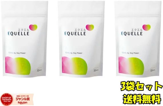 楽天市場】【最強配送】大塚製薬 エクエル パウチ 120粒 3個セット