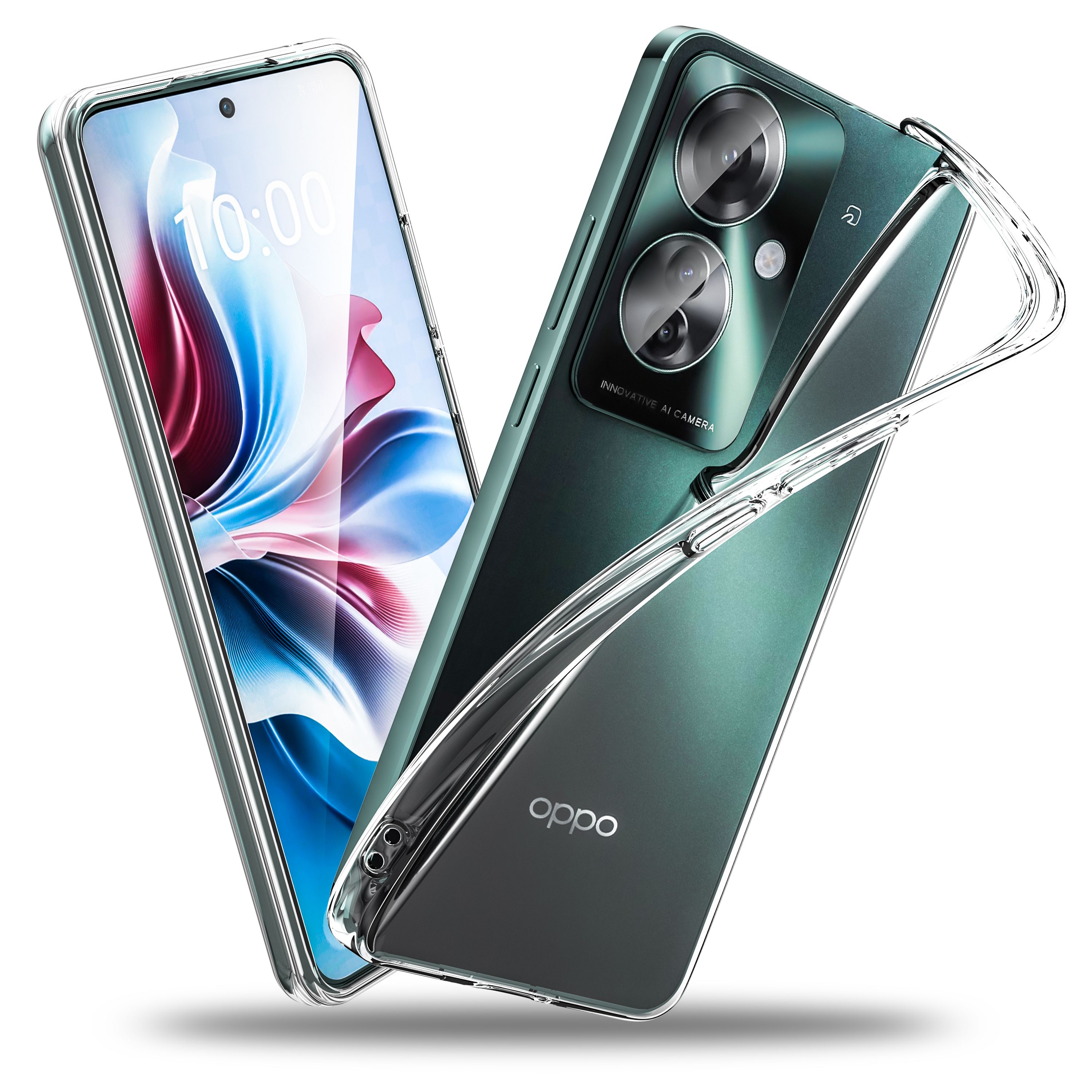 楽天市場】OPPO Reno 11a ケース 全透明 薄型 ドイツバイエル製TPU素材