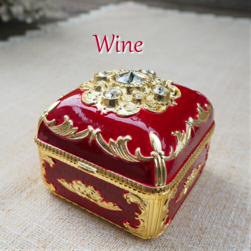 楽天市場】【スワロフスキーアンチモニーオルゴール（スクエア型