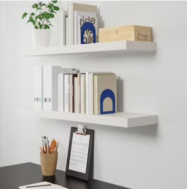 楽天市場】IKEA LACK ラックウォールシェルフ, ホワイト110x26 cm