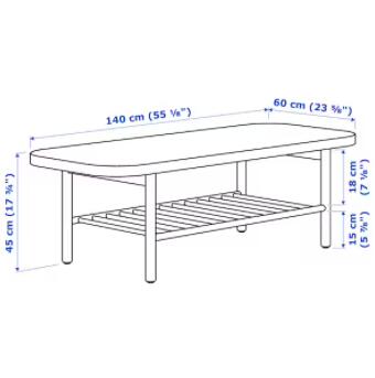 楽天市場】IKEA イケア LISTERBY リステルビーコーヒーテーブル