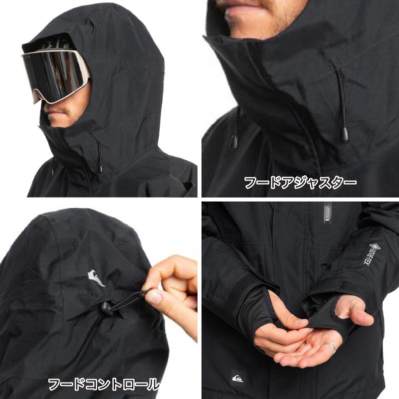 楽天市場】QUIKSILVER/クイックシルバー メンズ GORE-TEX スノー