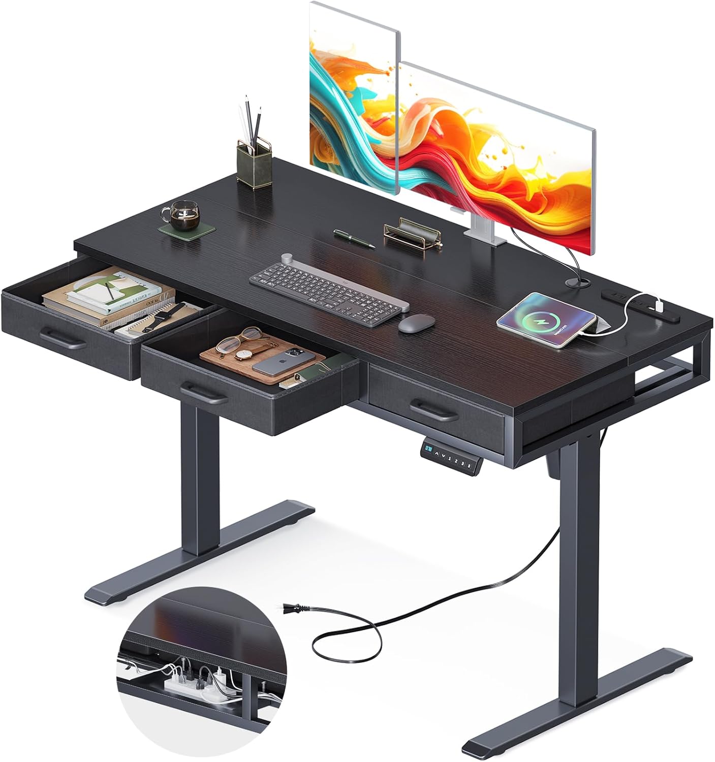 楽天市場】＼10倍ポイントお得／☆送料無料 昇降デスク 電動 昇降式