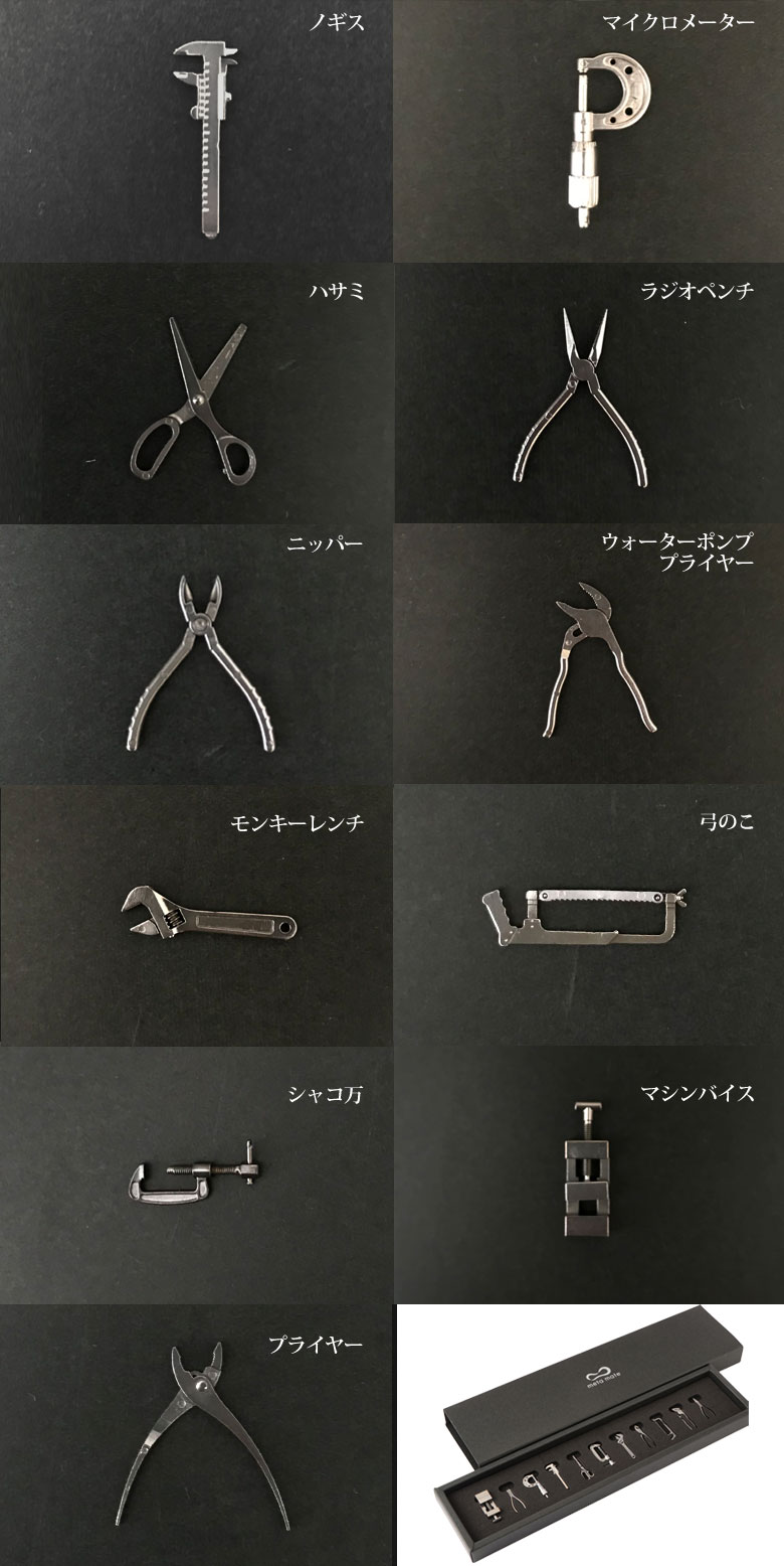 楽天市場】Miniature toolシリーズ ミニチュアツールセット（ロング