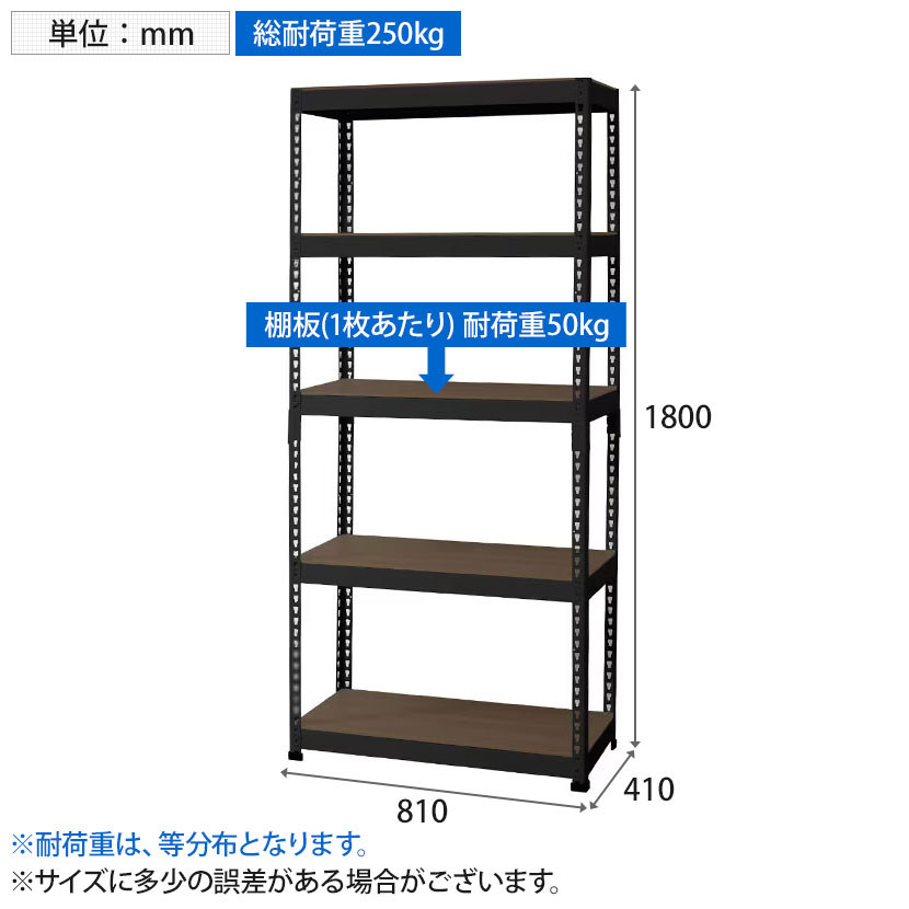 楽天市場】スチールラック 5段 ラック シェルフ 棚 メタル&ウッド