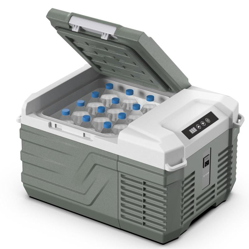 楽天市場】 車載冷蔵庫 ポータブル冷蔵庫 急速冷凍 -20℃～20℃ 静音