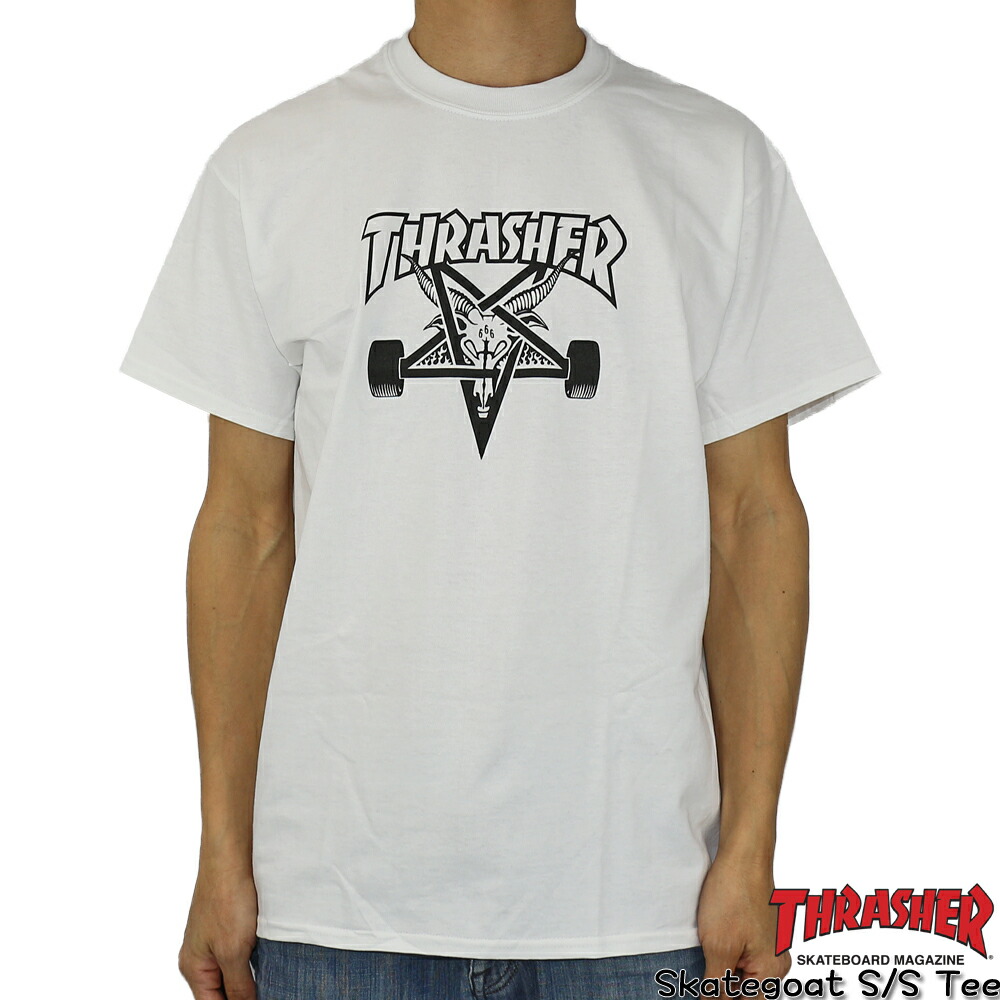 楽天市場】クリックポスト対応 スラッシャー THRASHER tシャツ