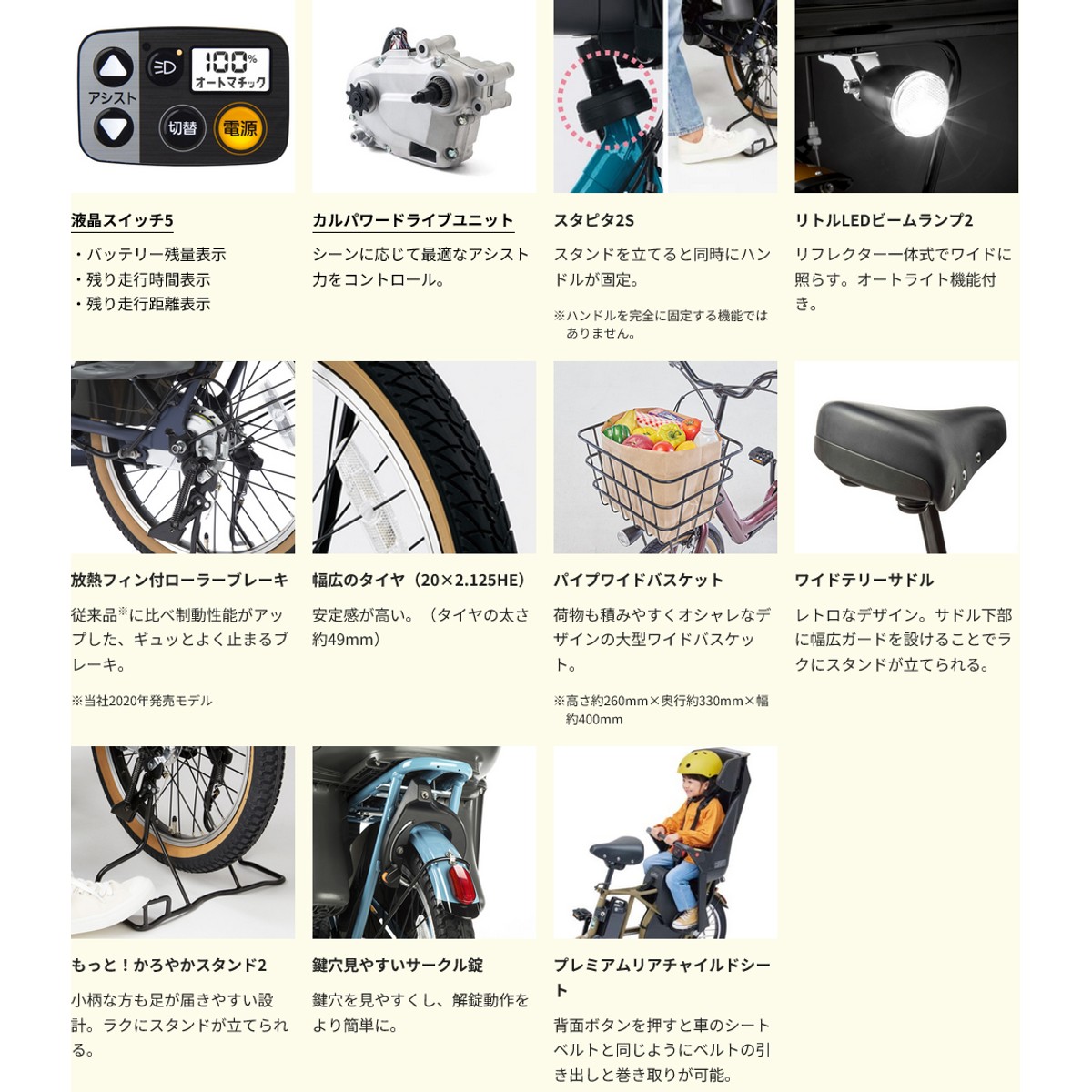 楽天市場】【PT最大47倍 3/4-3/11】店頭受取限定 電動自転車 子供乗せ