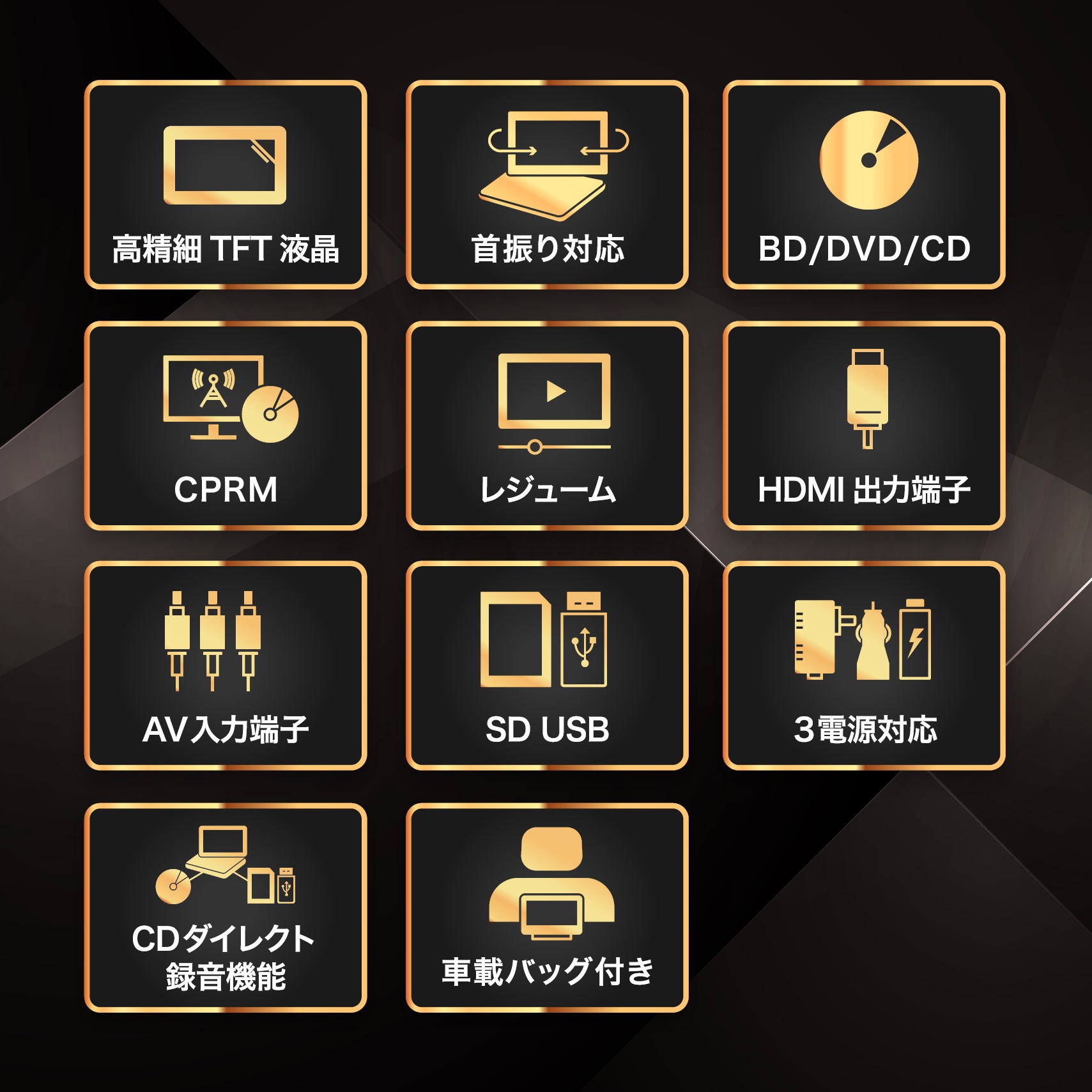 楽天市場】[10インチ ポータブルブルーレイプレーヤー [Blu-ray