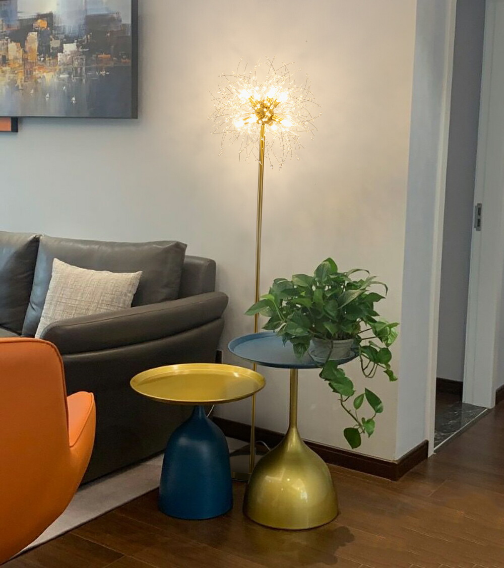 楽天市場】シャンデリア フロアライト 送料無料 クリスタル 真鍮