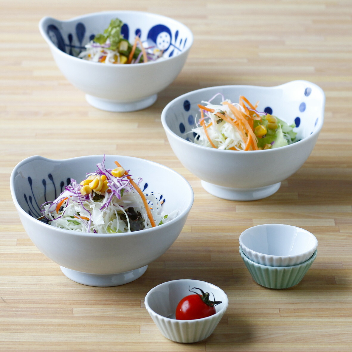 楽天市場】ランキング受賞 波佐見焼 藍絵変り 手付ボウル トンスイ と