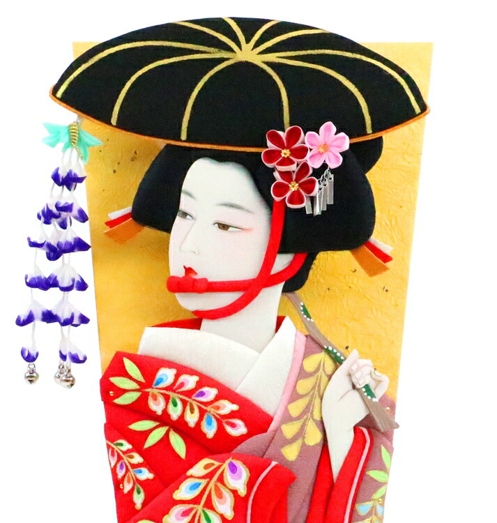 楽天市場】[エントリーでポイント＋9倍以上！] 押絵羽子板 16号 本絹