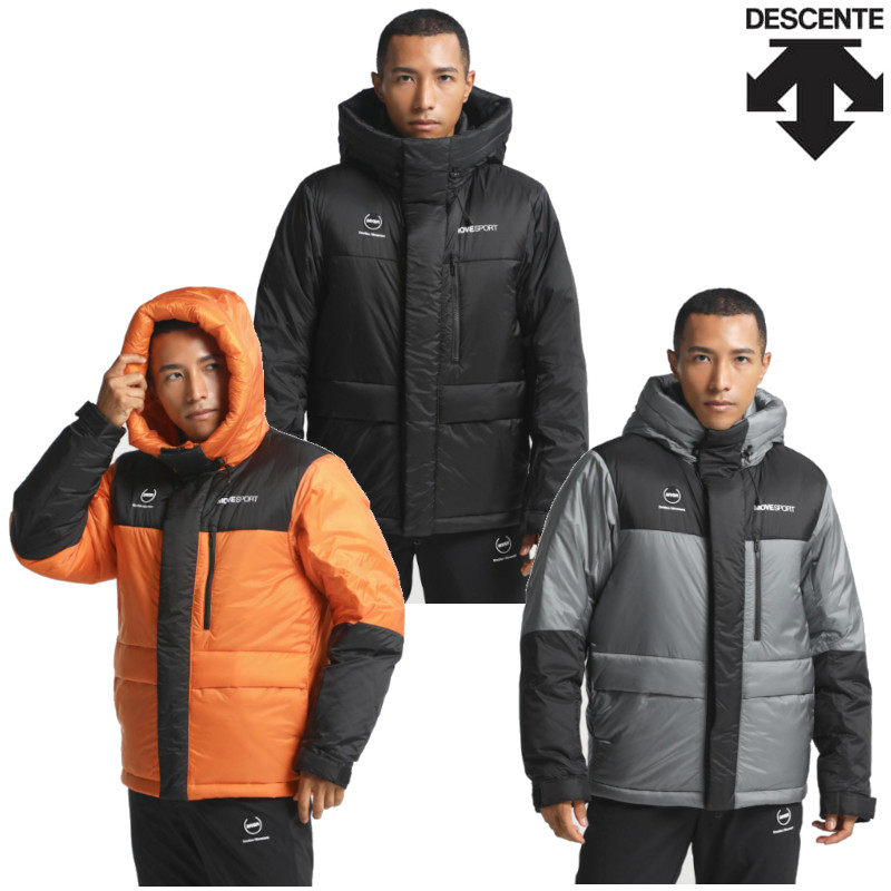 楽天市場】デサント ナイロン ダウンジャケット DMMWJC44 メンズ