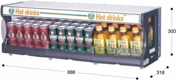 楽天市場】TW75-C3 日本ヒーター機器 棚カンウォーマー 送料無料