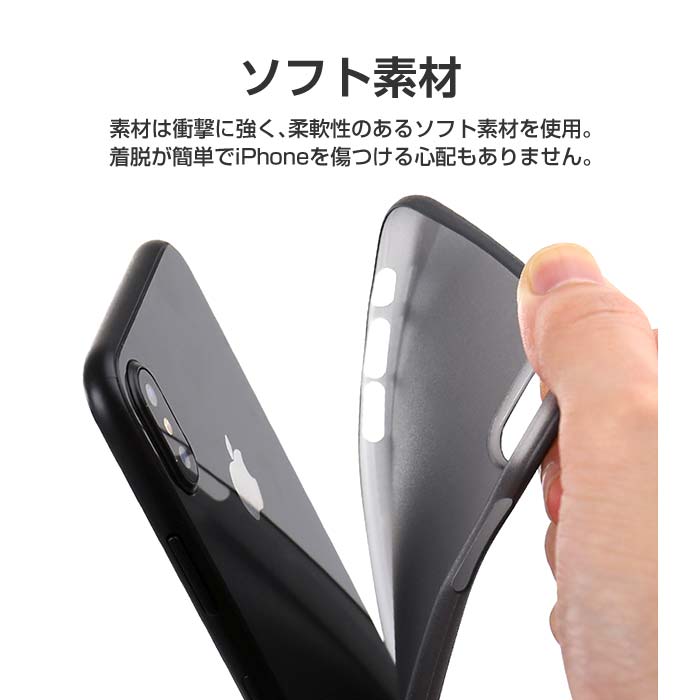 楽天市場】iPhoneX iPhoneXケース カラフル 半透明 ソフトケース