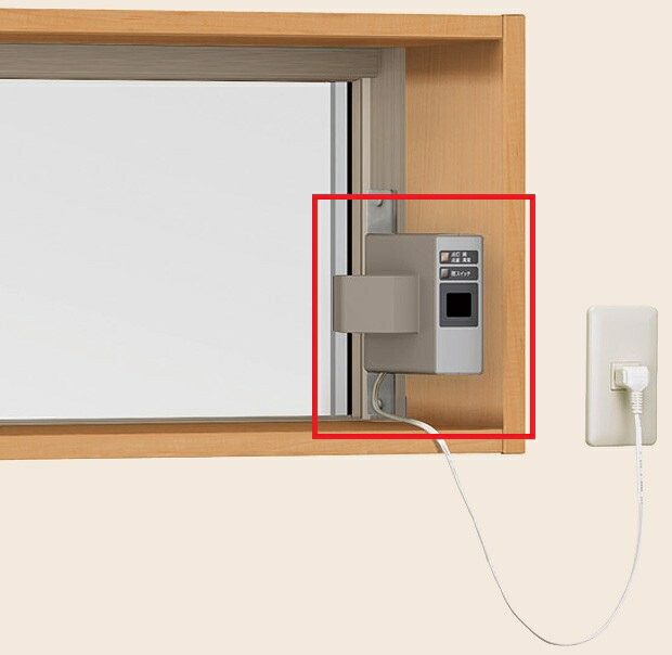 楽天市場】電動ユニット サーモスL 高所用横すべり出し窓用 △-01L