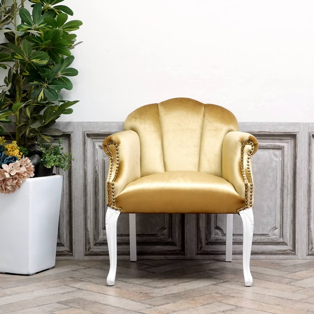 楽天市場】輸入家具 チェア アームチェア アンティーク ロココ 家具