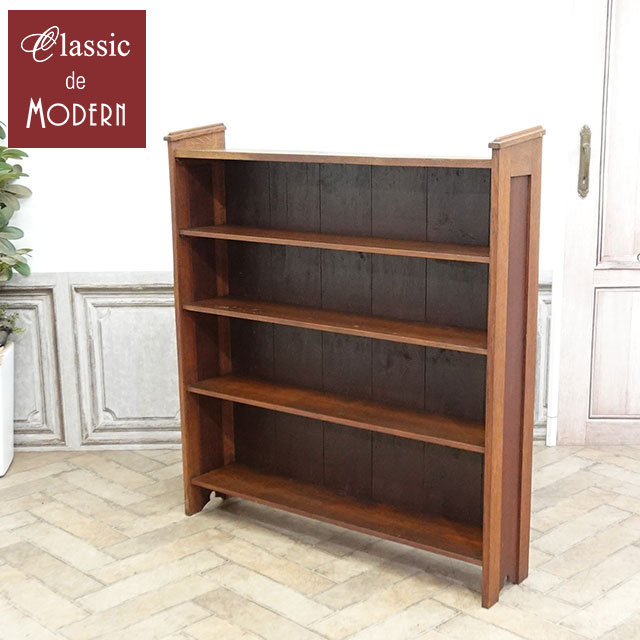 楽天市場】レトロ 本棚 中古の通販